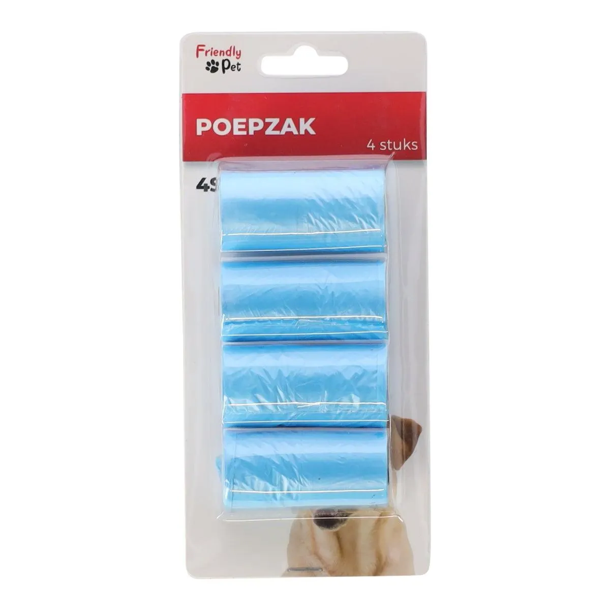Poepzak 4st blauw