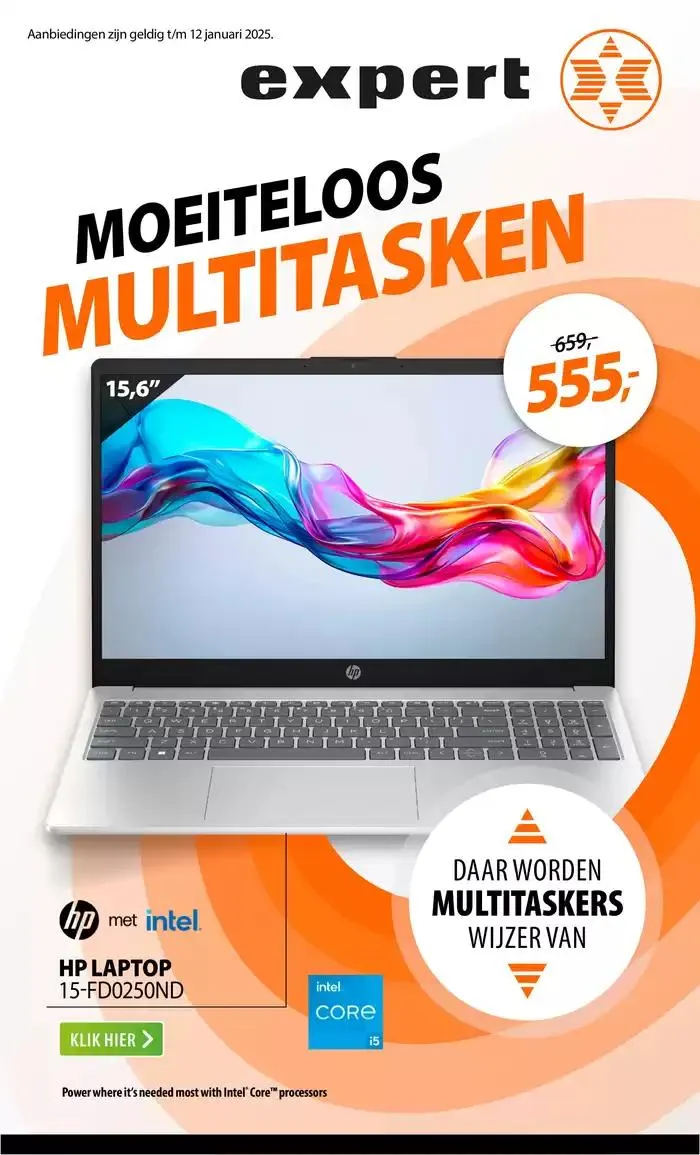 Folder Expert van 6 januari tot 12 januari 2025 - Folder pagina 1