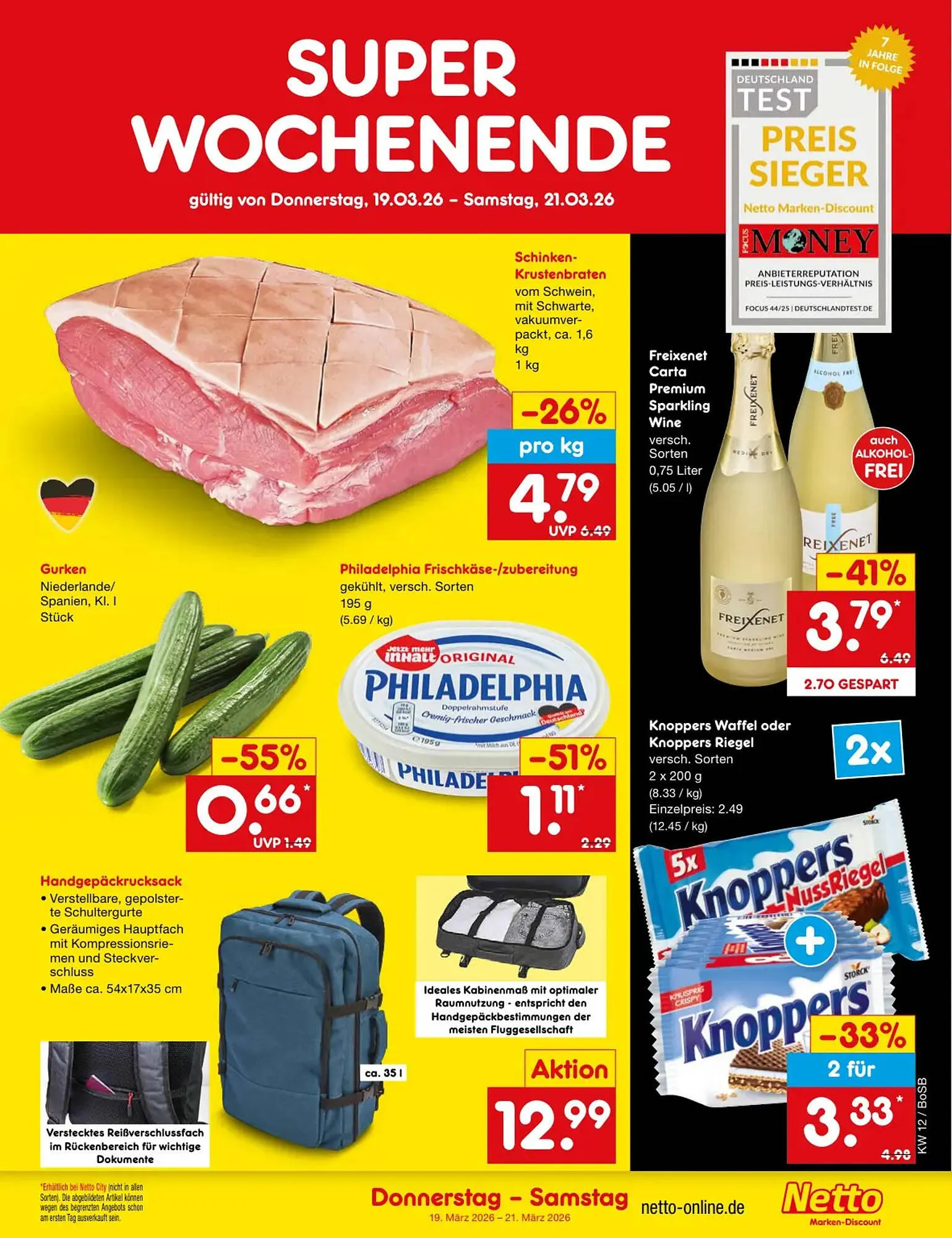 Netto Marken-Discount DE folder van 16 maart tot 21 maart 2026 - Folder pagina 55