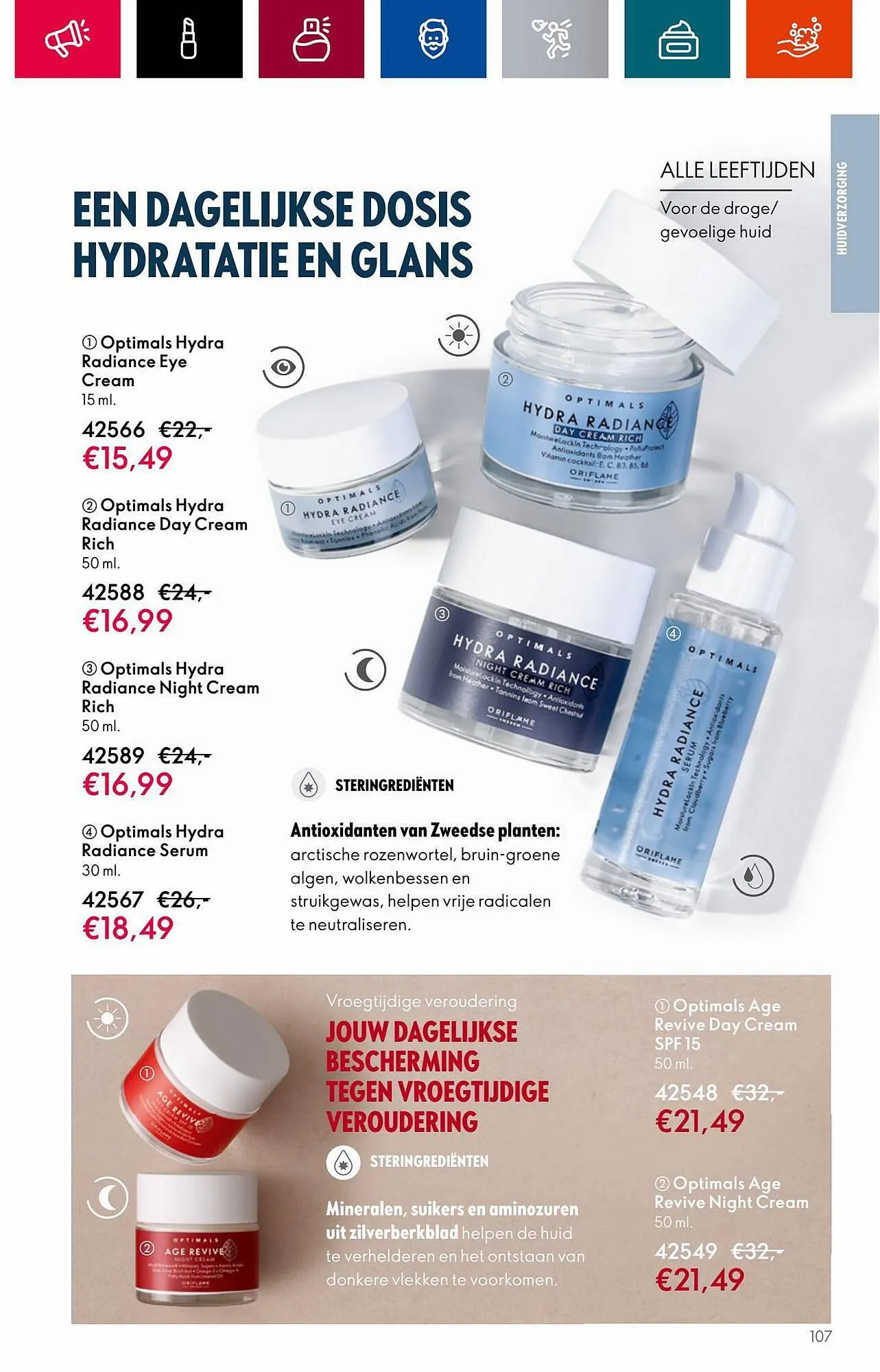Oriflame folder van 1 augustus tot 22 augustus 2023 - Folder pagina 109