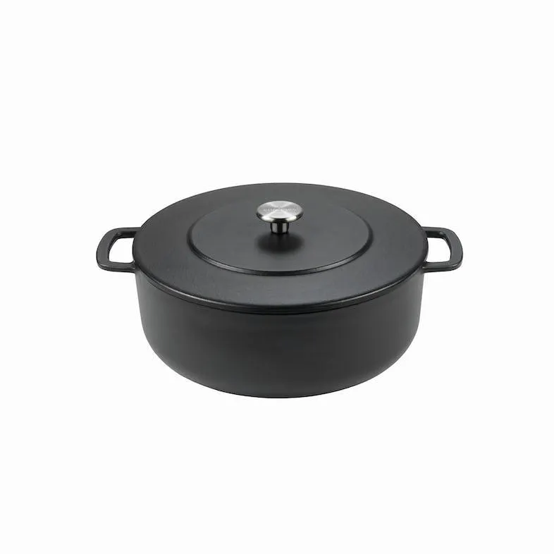 Combekk Sous Chef Braadpan 28cm - gietijzer - zwart