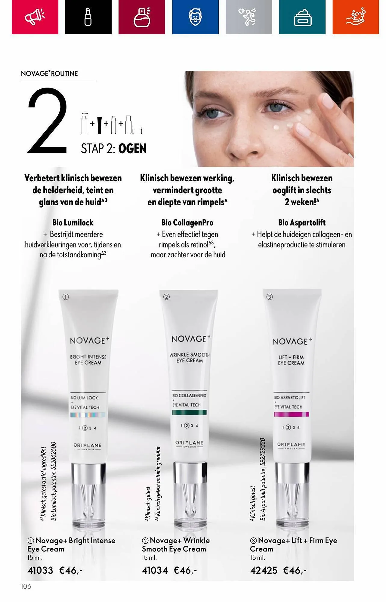 Oriflame folder van 18 juli tot 1 augustus 2023 - Folder pagina 106