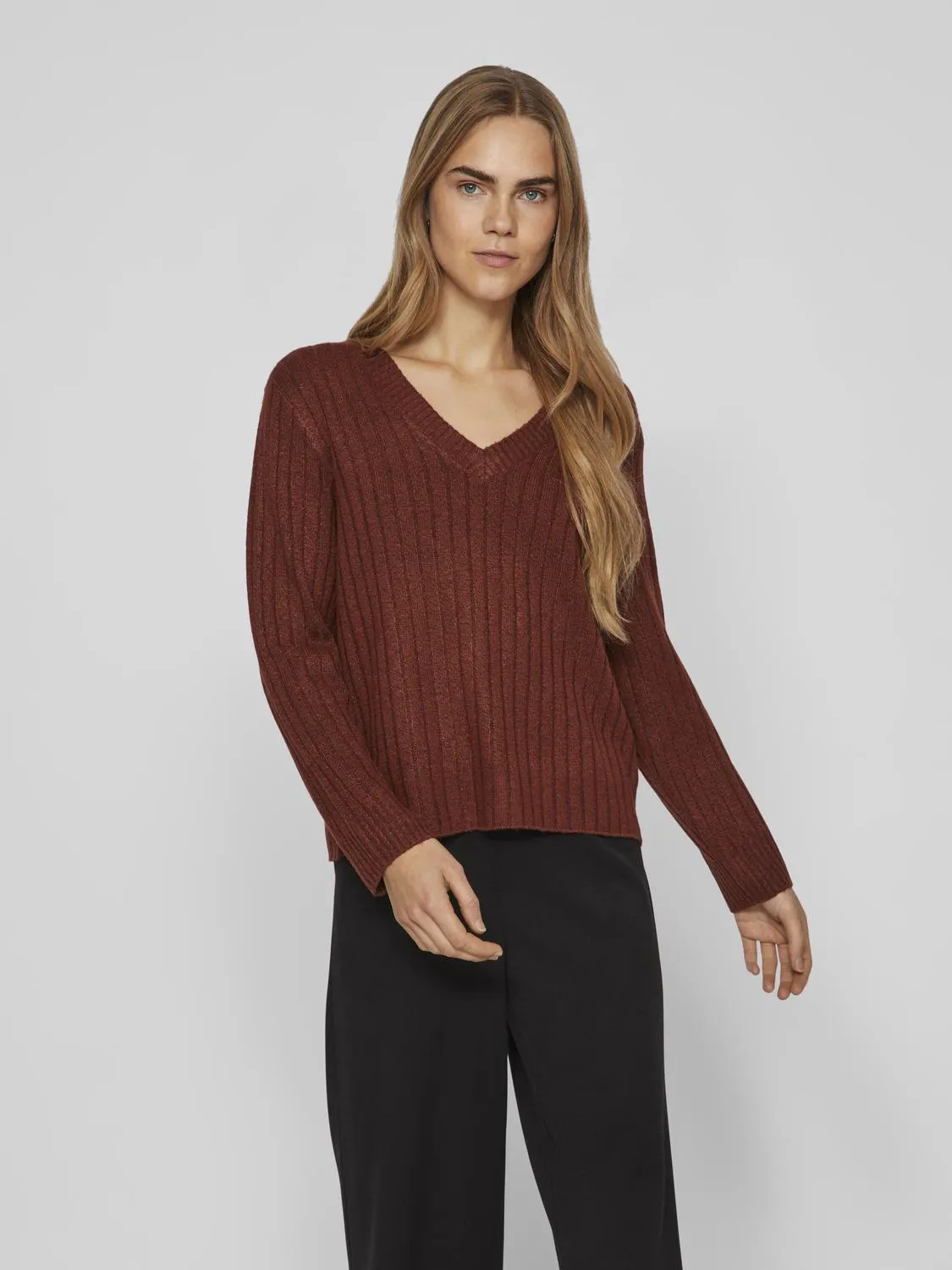 VISTELLE Pullover - Fired Brick