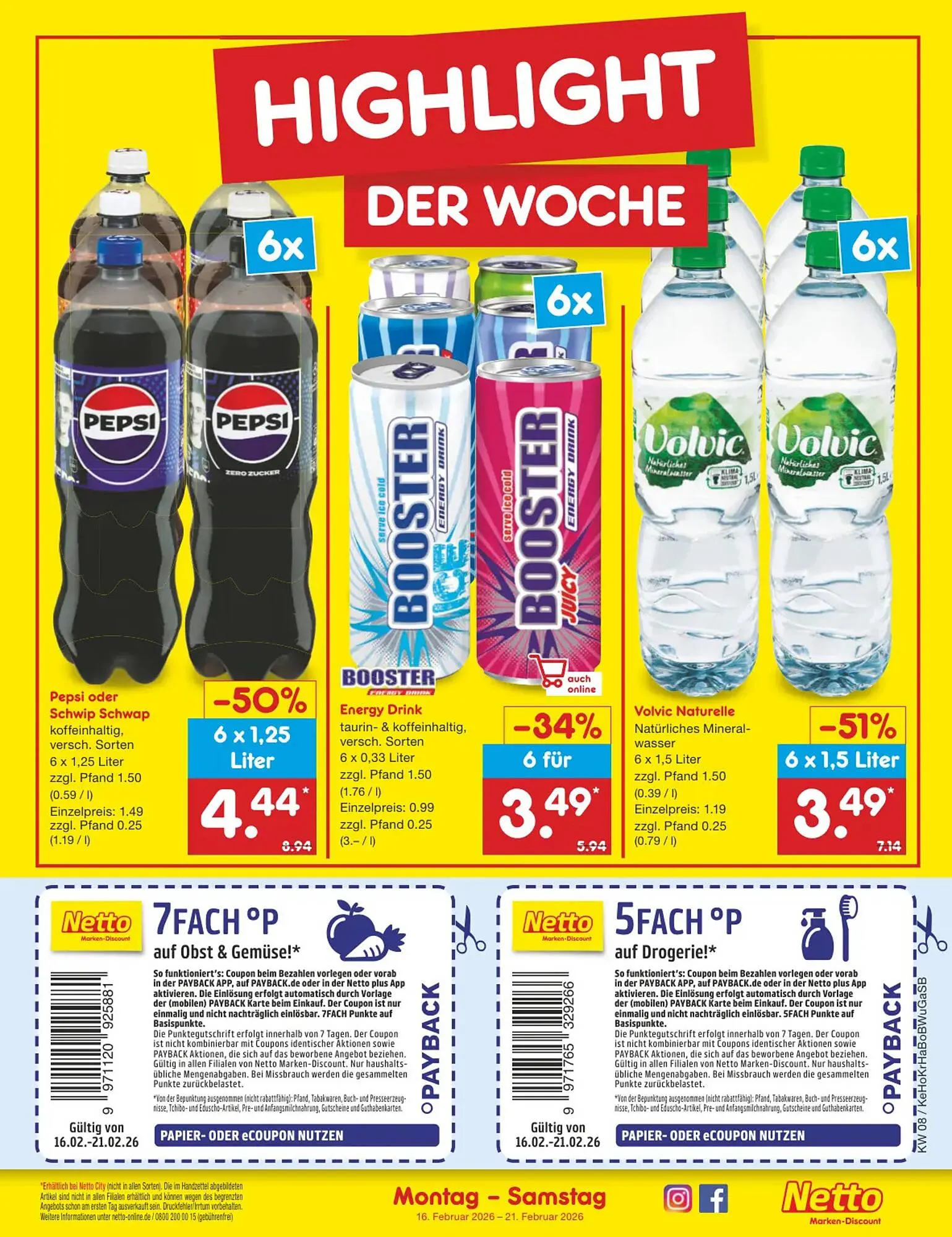 Netto Marken-Discount DE folder van 16 februari tot 21 februari 2026 - Folder pagina 3