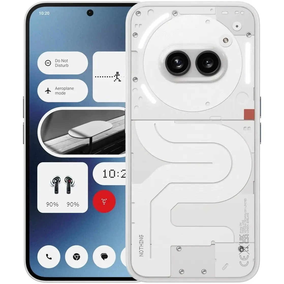 Nothing Tech Phone 2a 256GB Wit