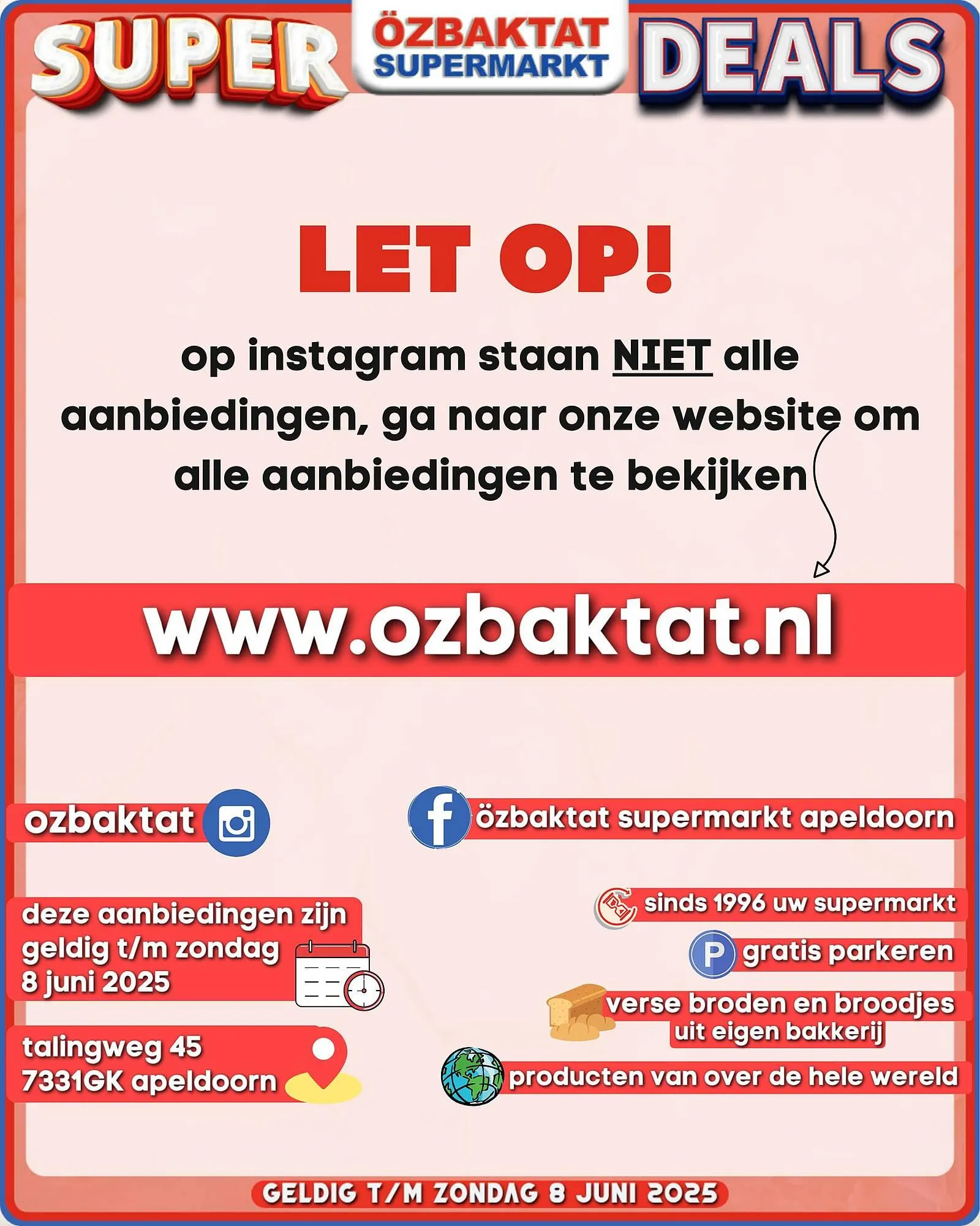Özbaktat Supermarkt folder van 5 mei tot 6 juni 2025 - Folder pagina 29