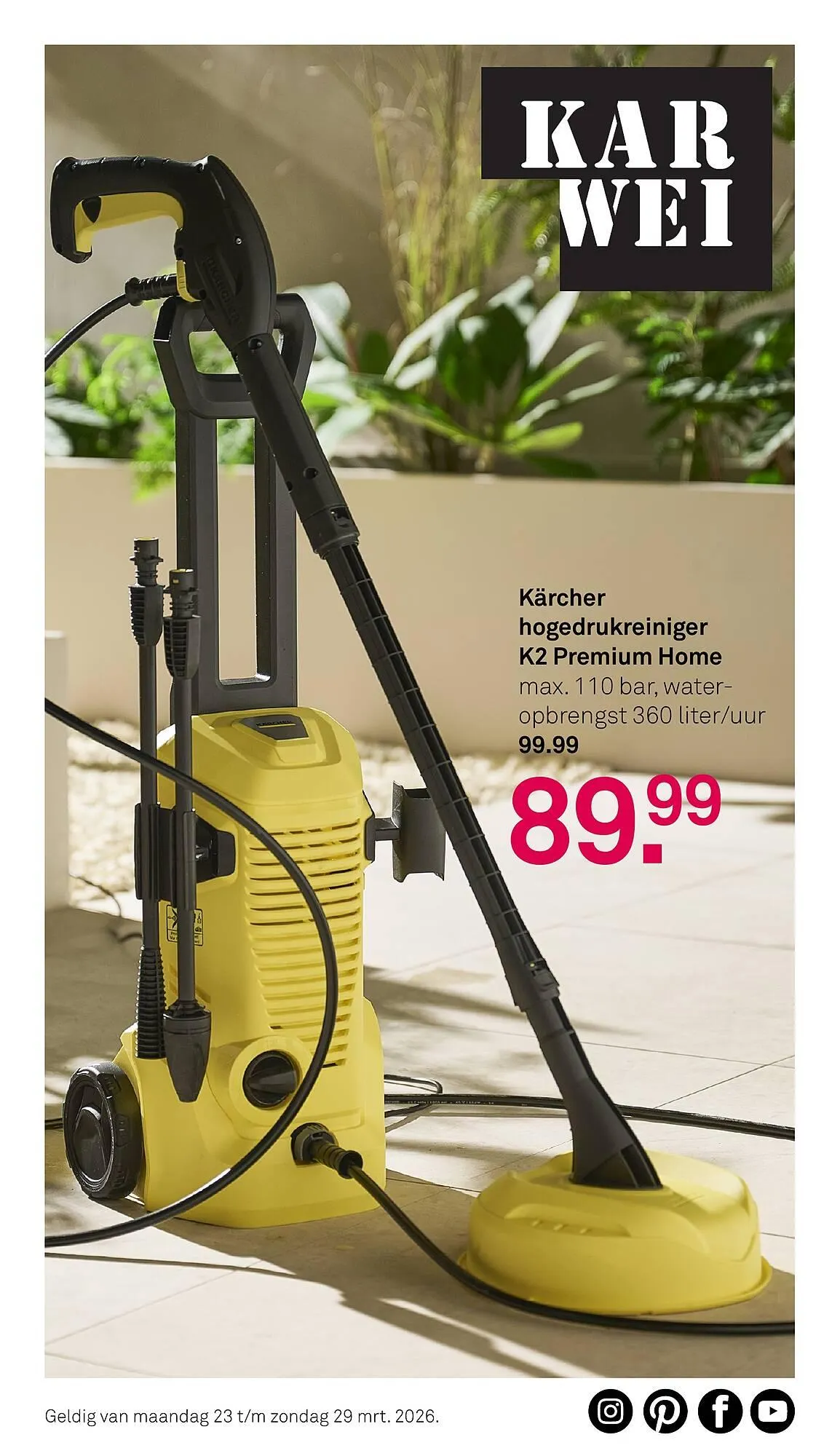 Karwei folder van 23 maart tot 29 maart 2026 - Folder pagina 1