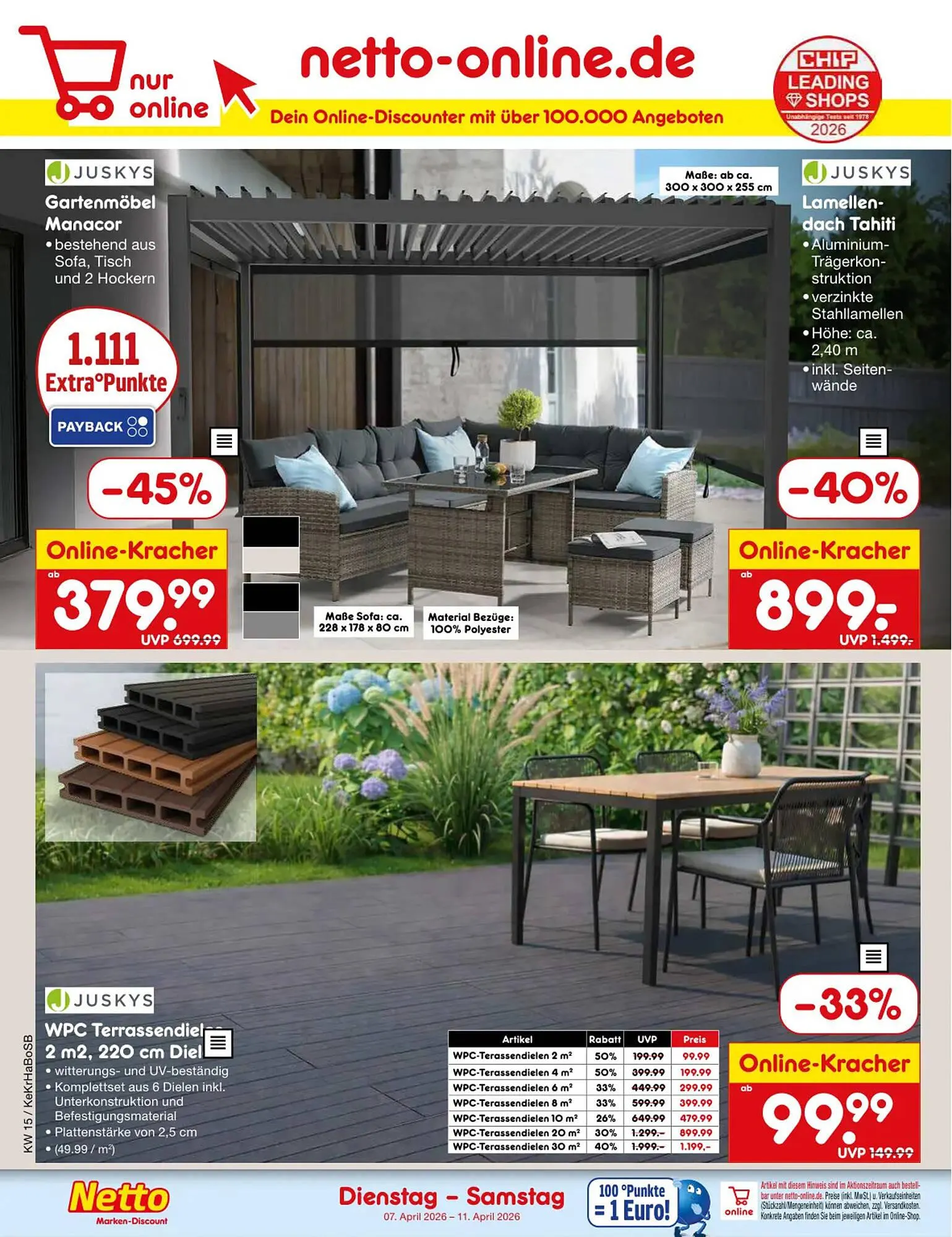 Netto Marken-Discount DE folder van 7 april tot 11 april 2026 - Folder pagina 44