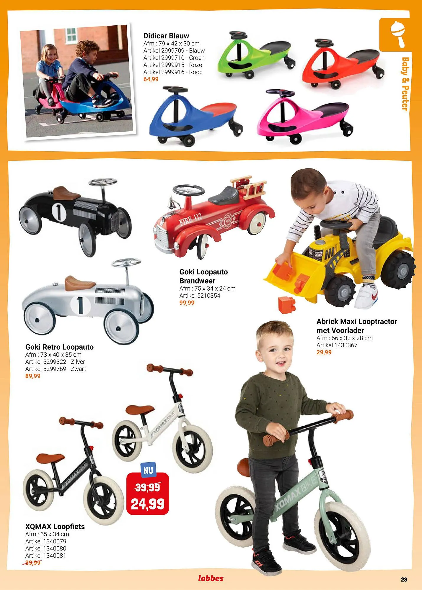 Lobbes folder van 17 september tot 31 december 2023 - Folder pagina 25