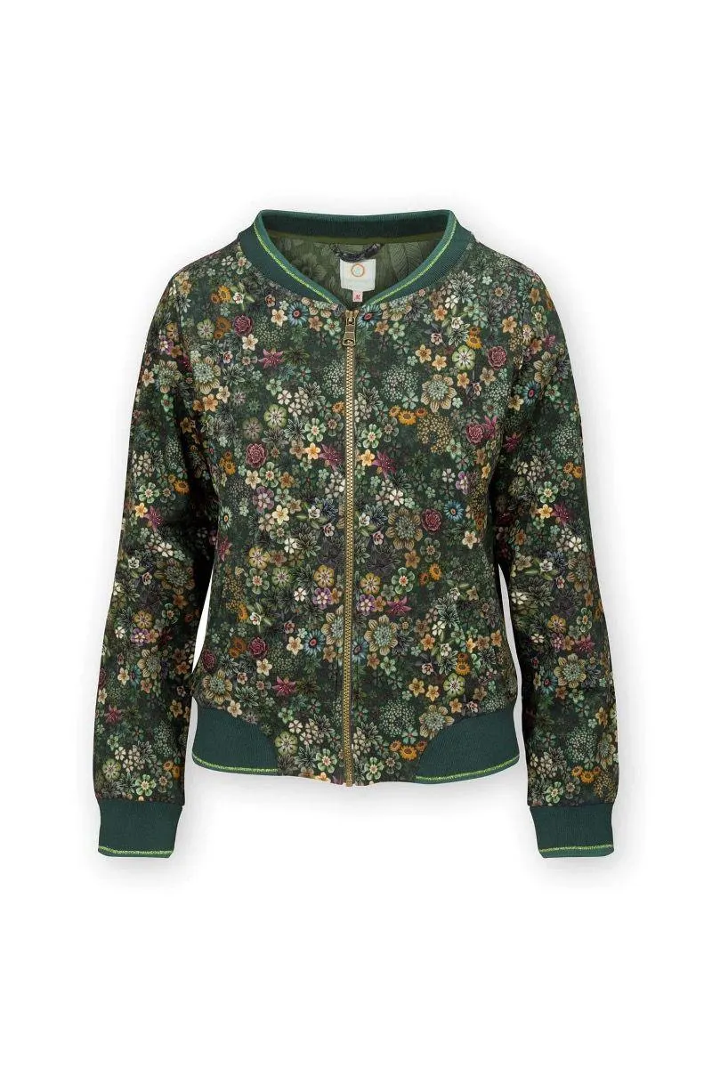 Vest Tutti i Fiori Donkergroen