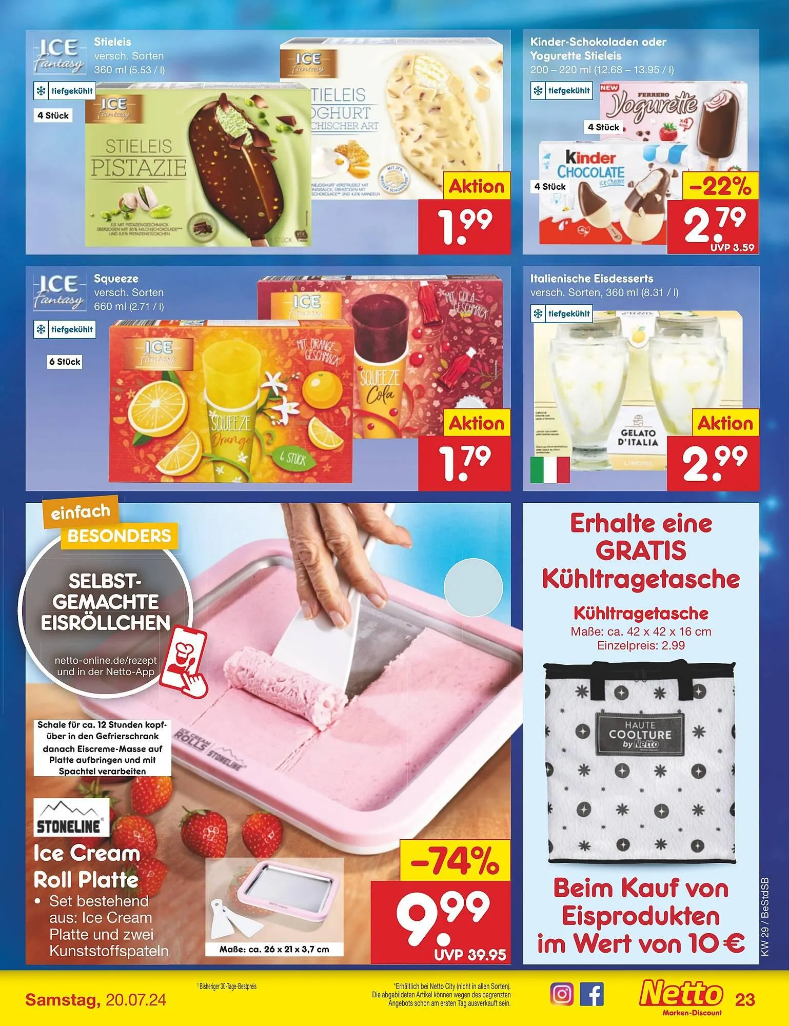 Netto Marken-Discount DE folder van 15 juli tot 20 juli 2024 - Folder pagina 25