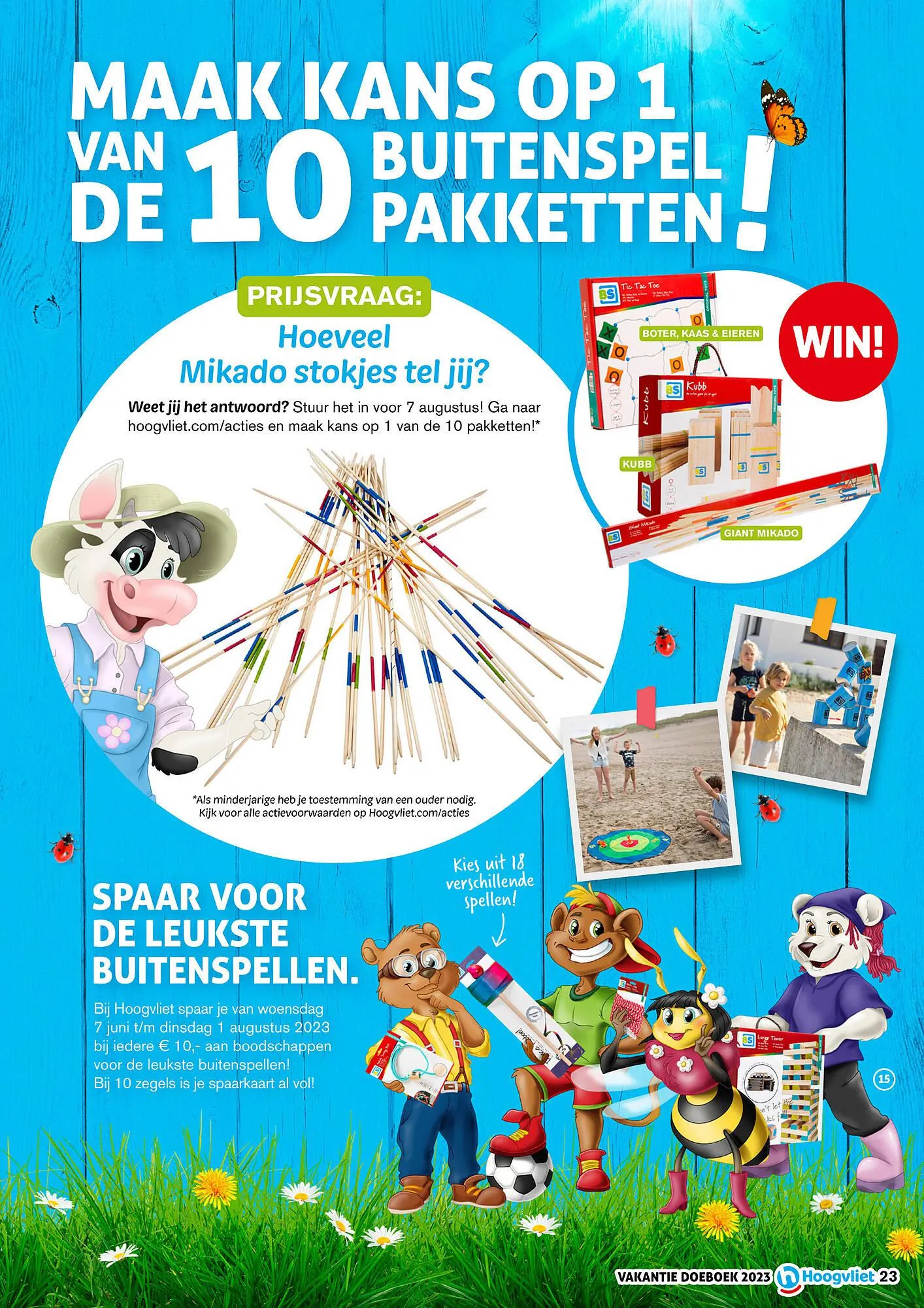 Hoogvliet Vakantie DoeBoek van 21 juni tot 31 augustus 2023 - Folder pagina 23