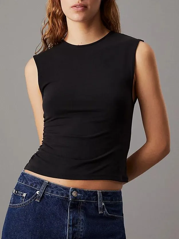 Soft Jersey Sleeveless Top