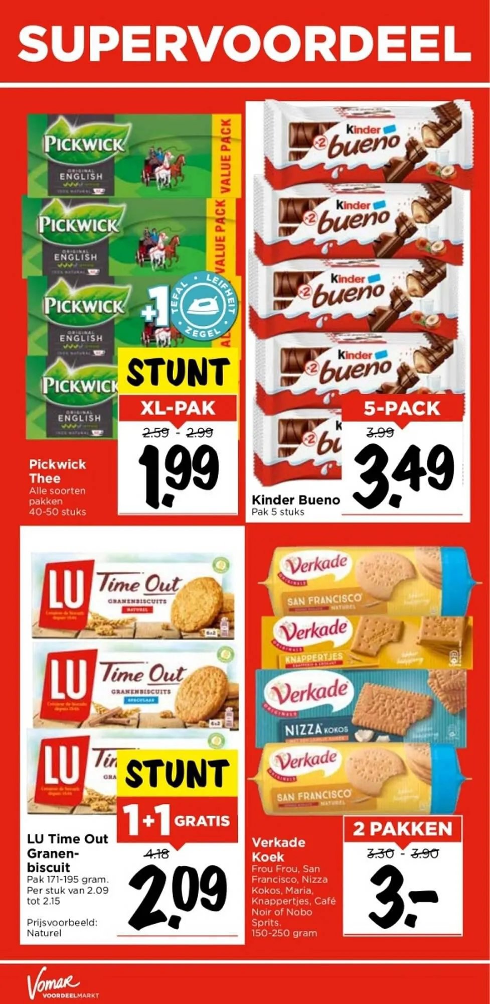 Vomar Voordeelmarkt folder van 11 maart tot 16 maart 2024 - Folder pagina 22