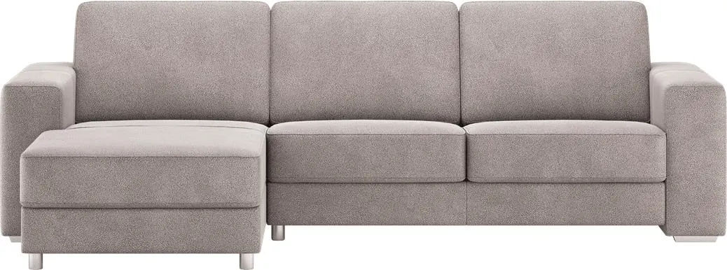 Longchair links - 2,5 zits arm rechts