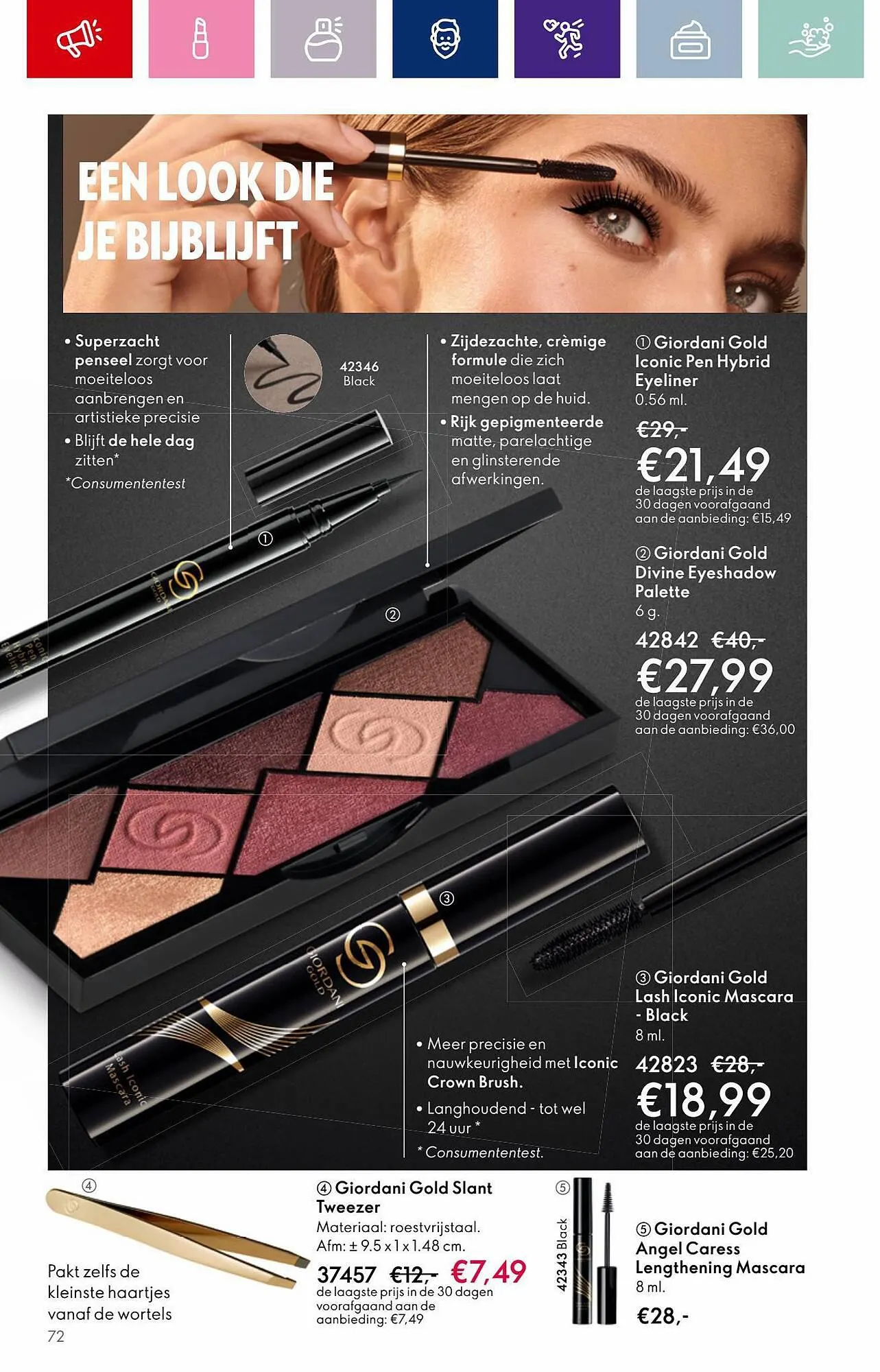 Oriflame folder van 22 augustus tot 12 september 2023 - Folder pagina 72