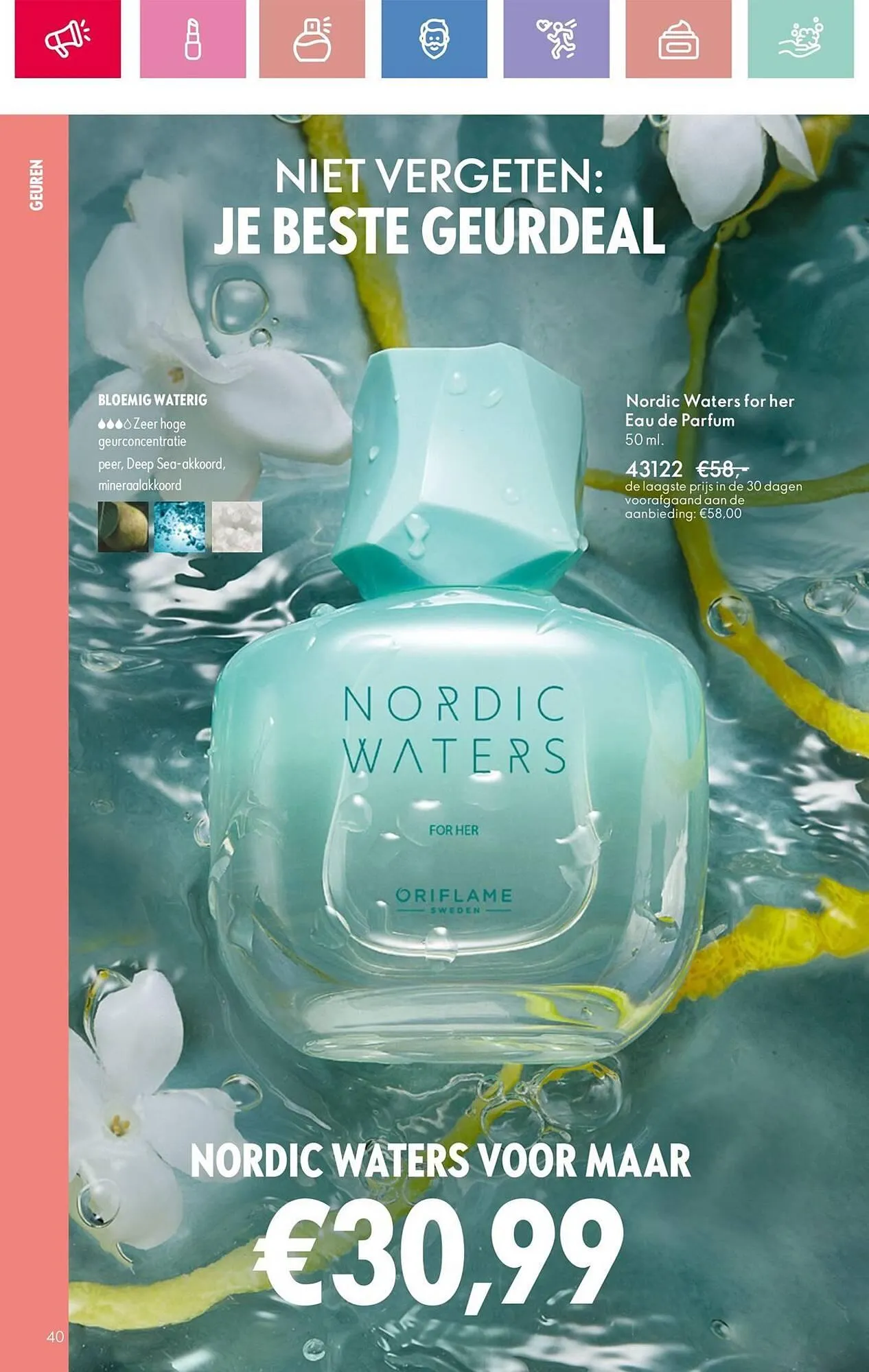 Oriflame folder van 20 april tot 26 april 2025 - Folder pagina 40
