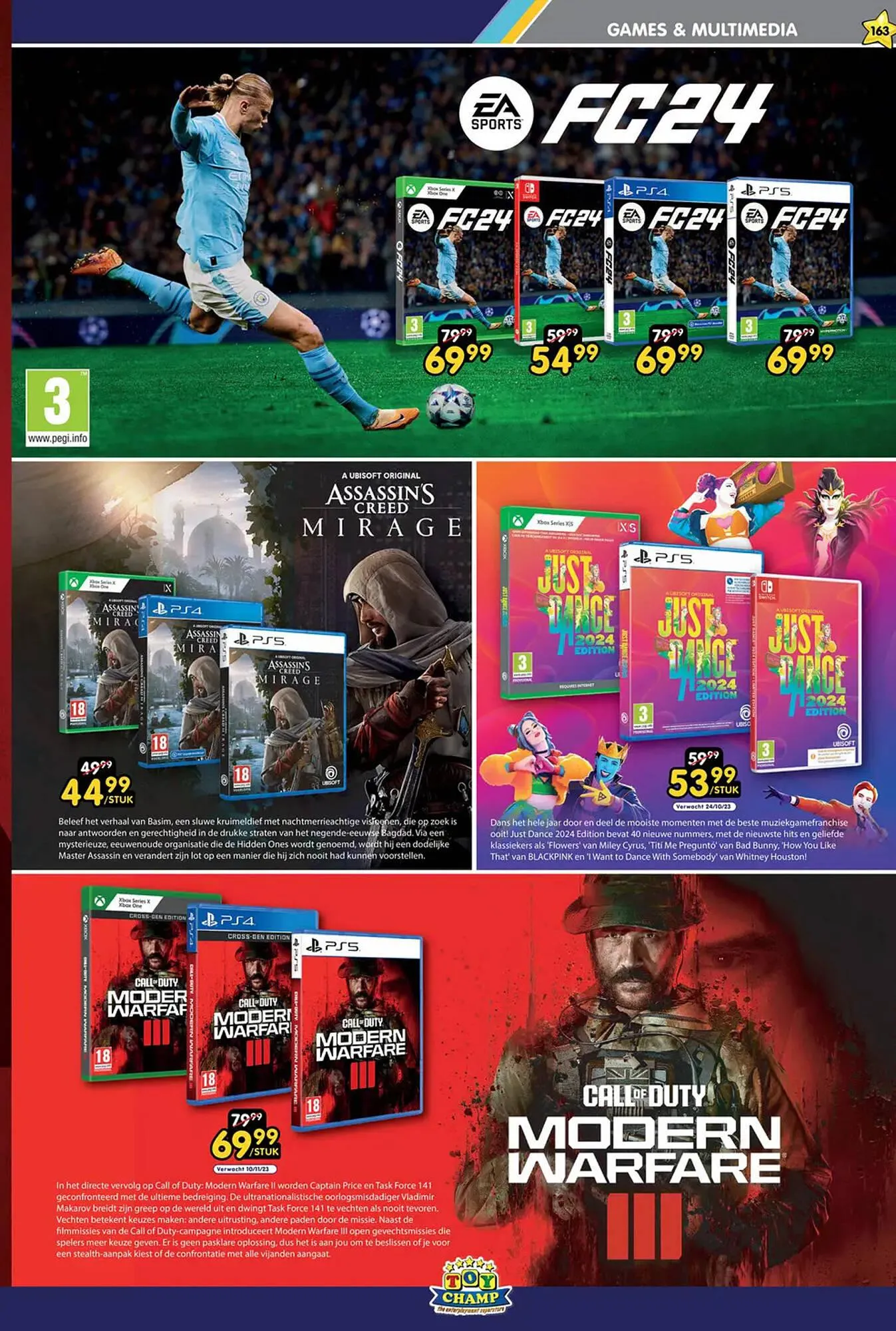 ToyChamp folder van 14 oktober tot 10 december 2023 - Folder pagina 163