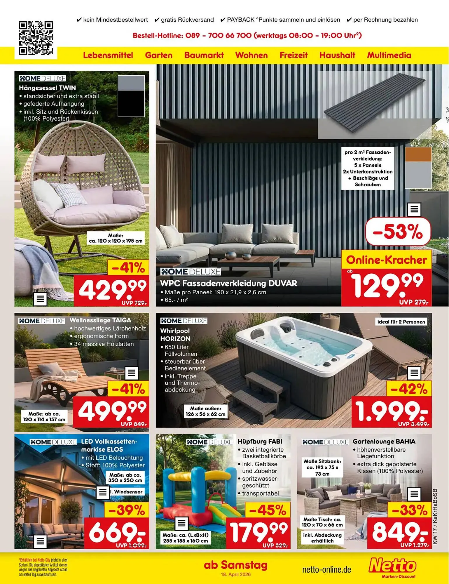 Netto Marken-Discount DE folder van 20 april tot 25 april 2026 - Folder pagina 45