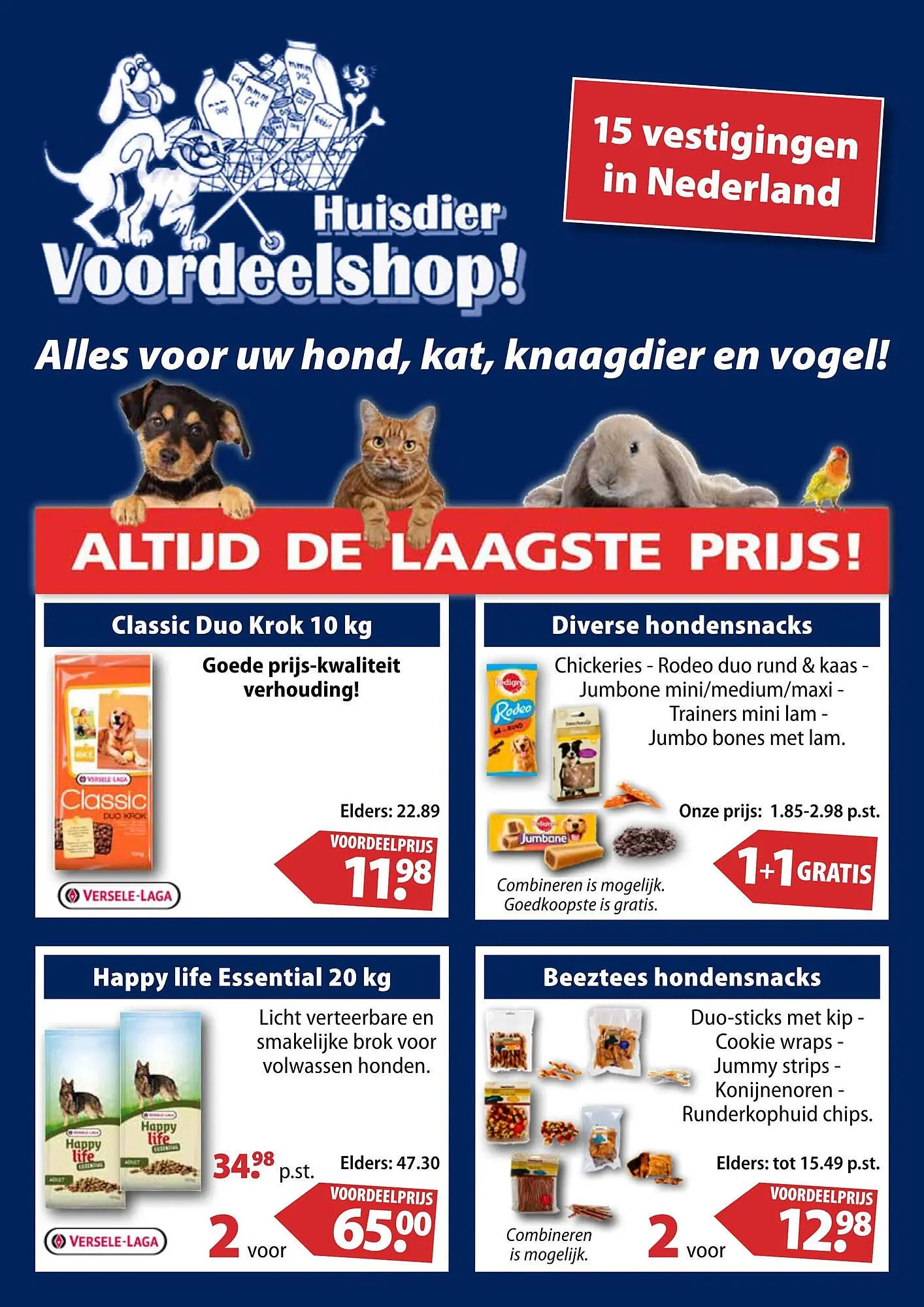 Huisdier Voordeelshop folder van 24 januari tot 27 februari 2024 - Folder pagina 