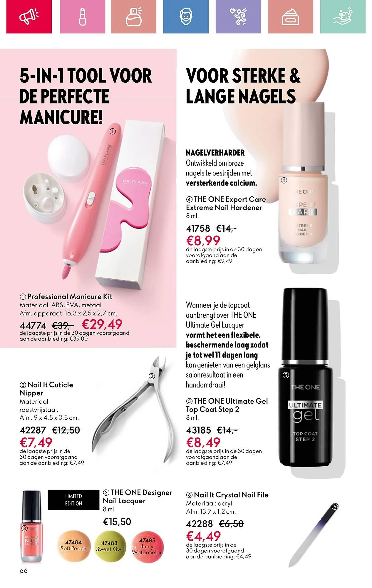 Oriflame folder van 31 maart tot 19 april 2025 - Folder pagina 66