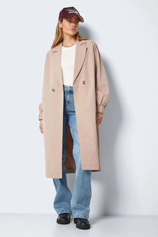 Trench largo moda