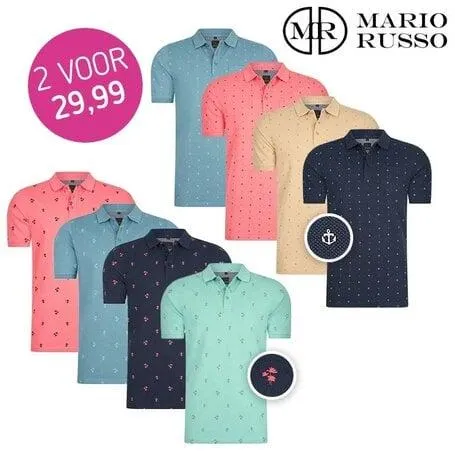 Modieuze Polo's Met Print