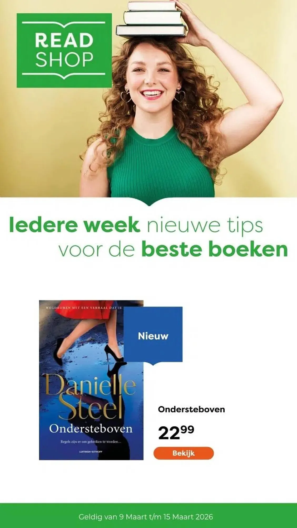 The Read Shop folder van 9 maart tot 15 maart 2026 - Folder pagina 1