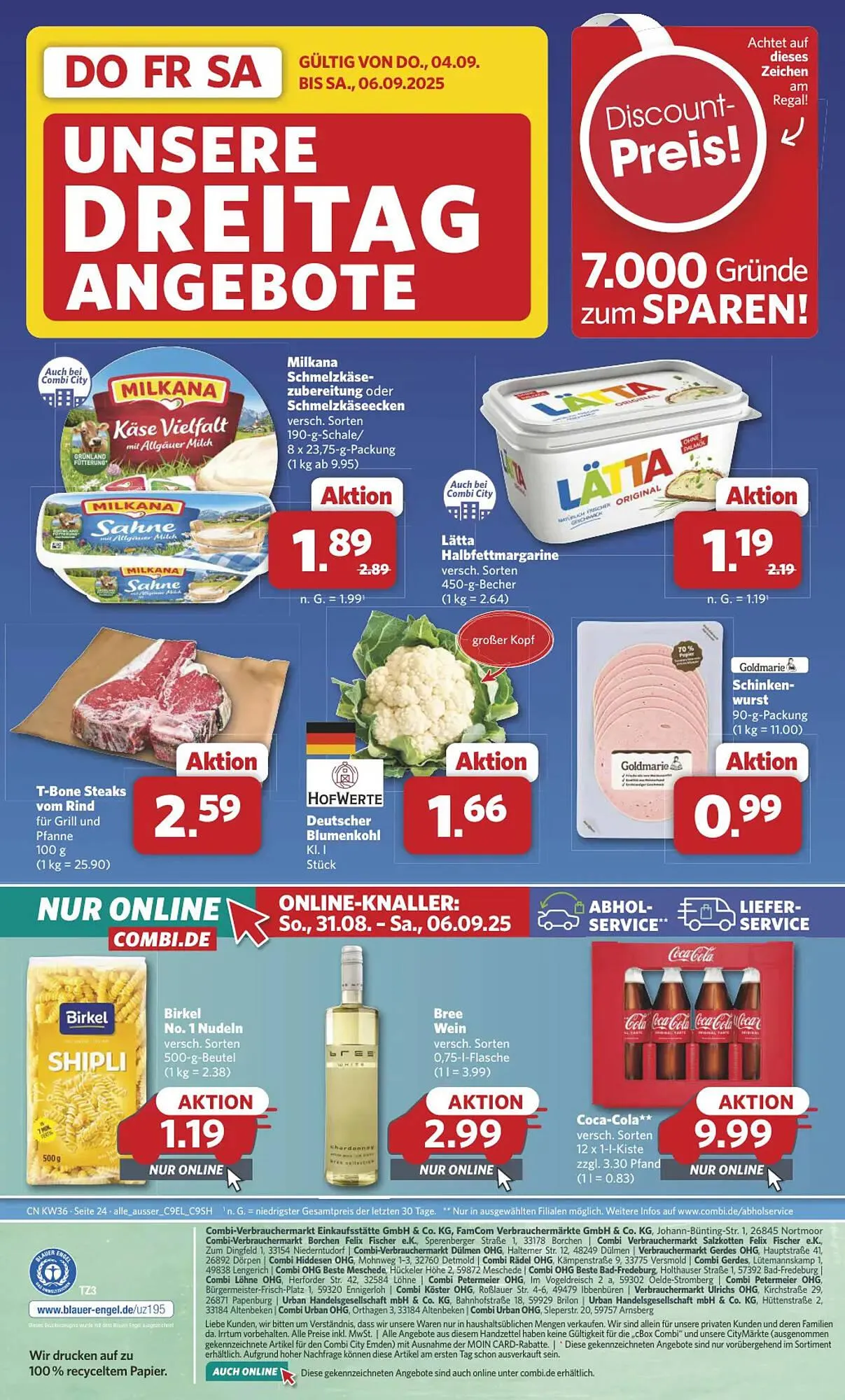 Combi Markt DE folder van 1 september tot 6 september 2025 - Folder pagina 34