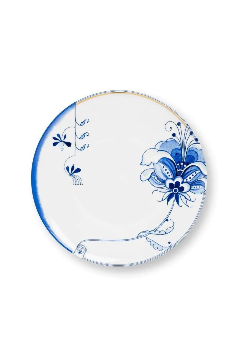 Dinerbord Pip & The Blue Bird Wit 30cm