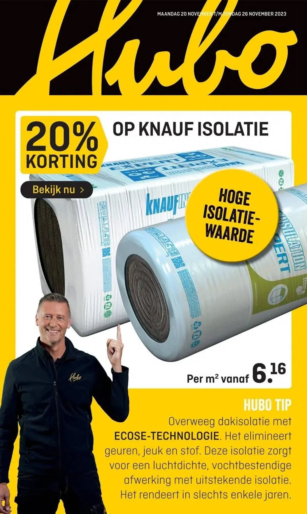 Hubo folder van 20 november tot 26 november 2023 - Folder pagina 1