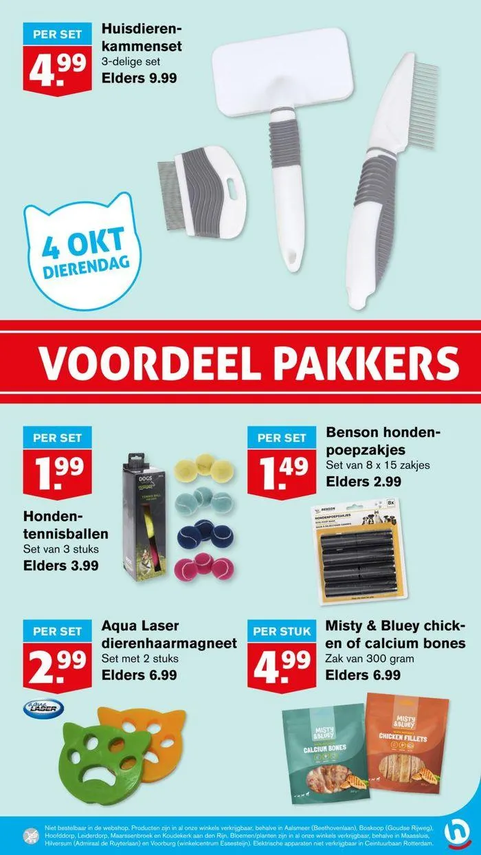 Hoogvliet Aanbiedingen van 21 september tot 5 oktober 2024 - Folder pagina 44