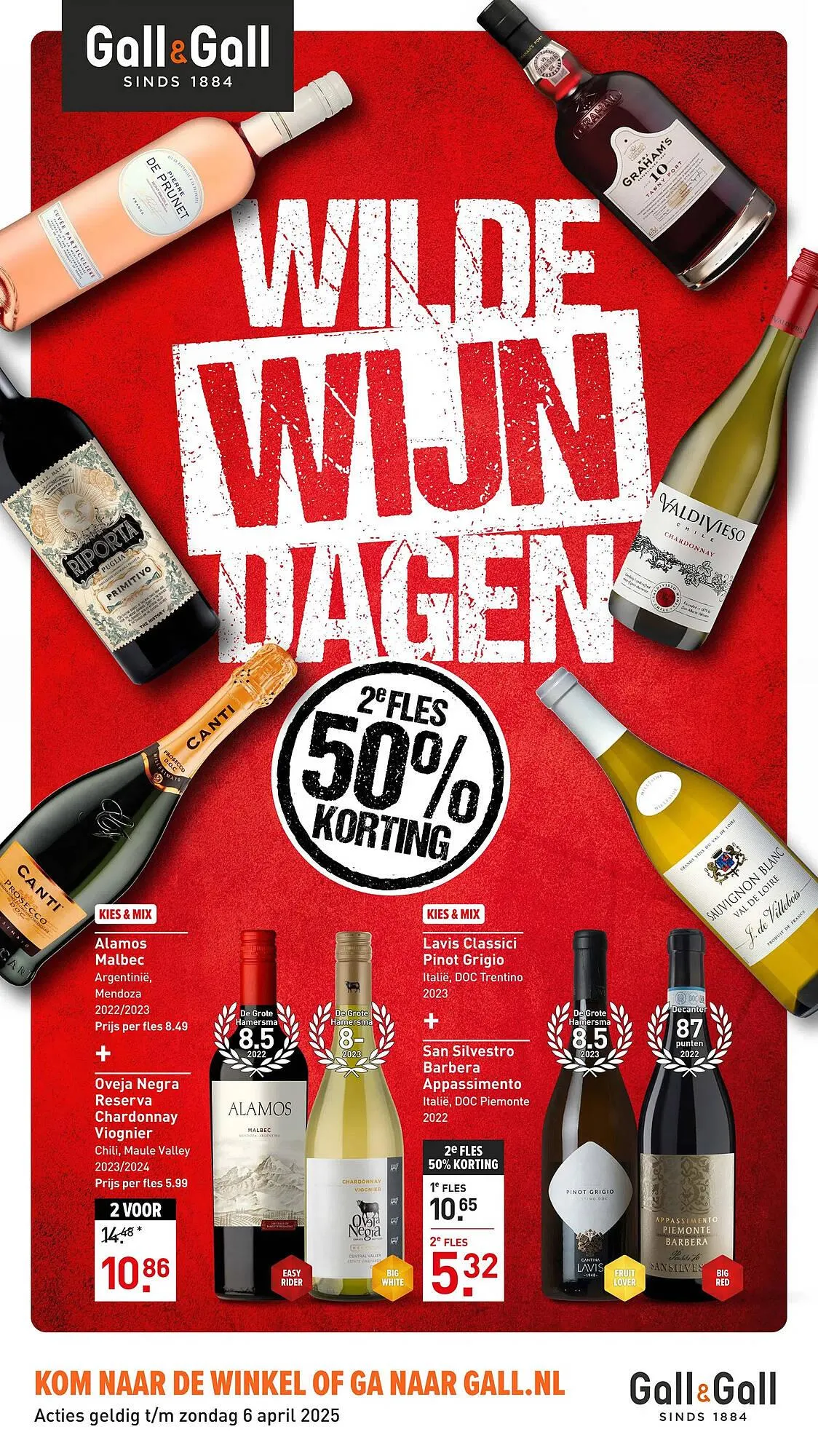 Gall & Gall folder van 31 maart tot 6 april 2025 - Folder pagina 1