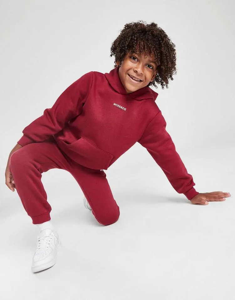 McKenzie Essential Fleece Overhead Tracksuit Children