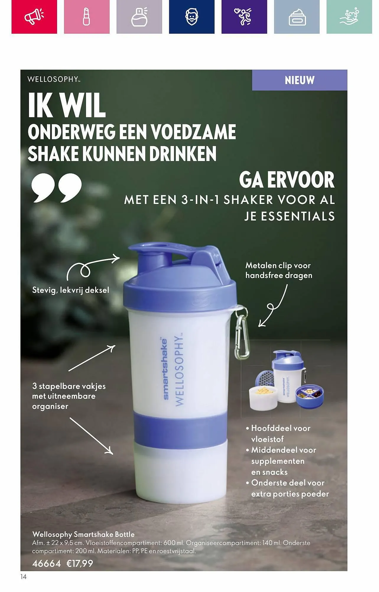 Oriflame folder van 22 augustus tot 12 september 2023 - Folder pagina 14