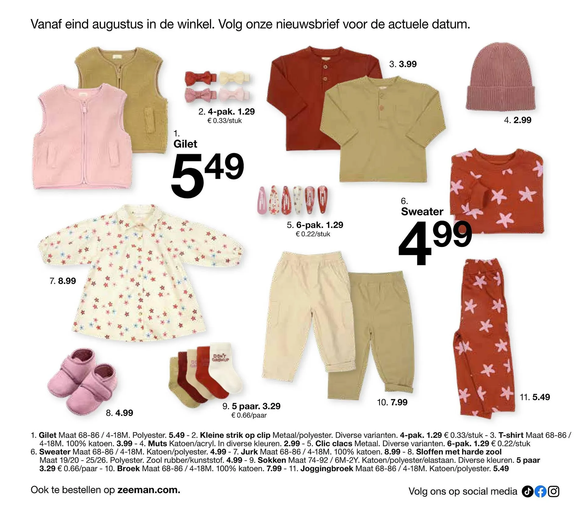 Zeeman folder van 8 augustus tot 31 december 2025 - Folder pagina 22
