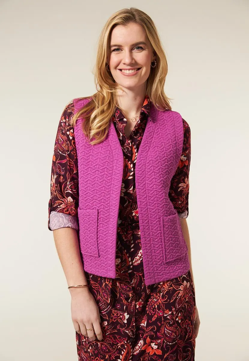 Gilet roze