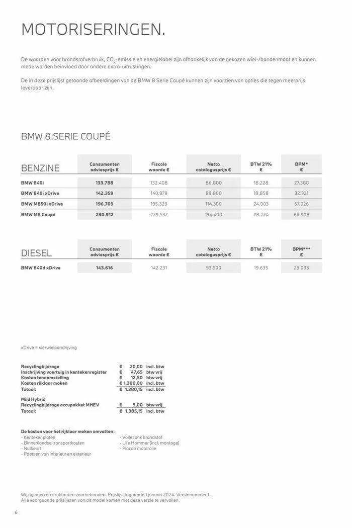 8-serie Coupé & Cabrio van 12 november tot 12 november 2024 - Folder pagina 6
