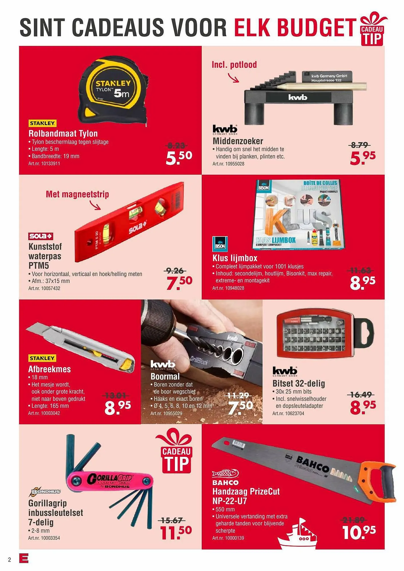 Enorm folder van 13 november tot 5 december 2023 - Folder pagina 2