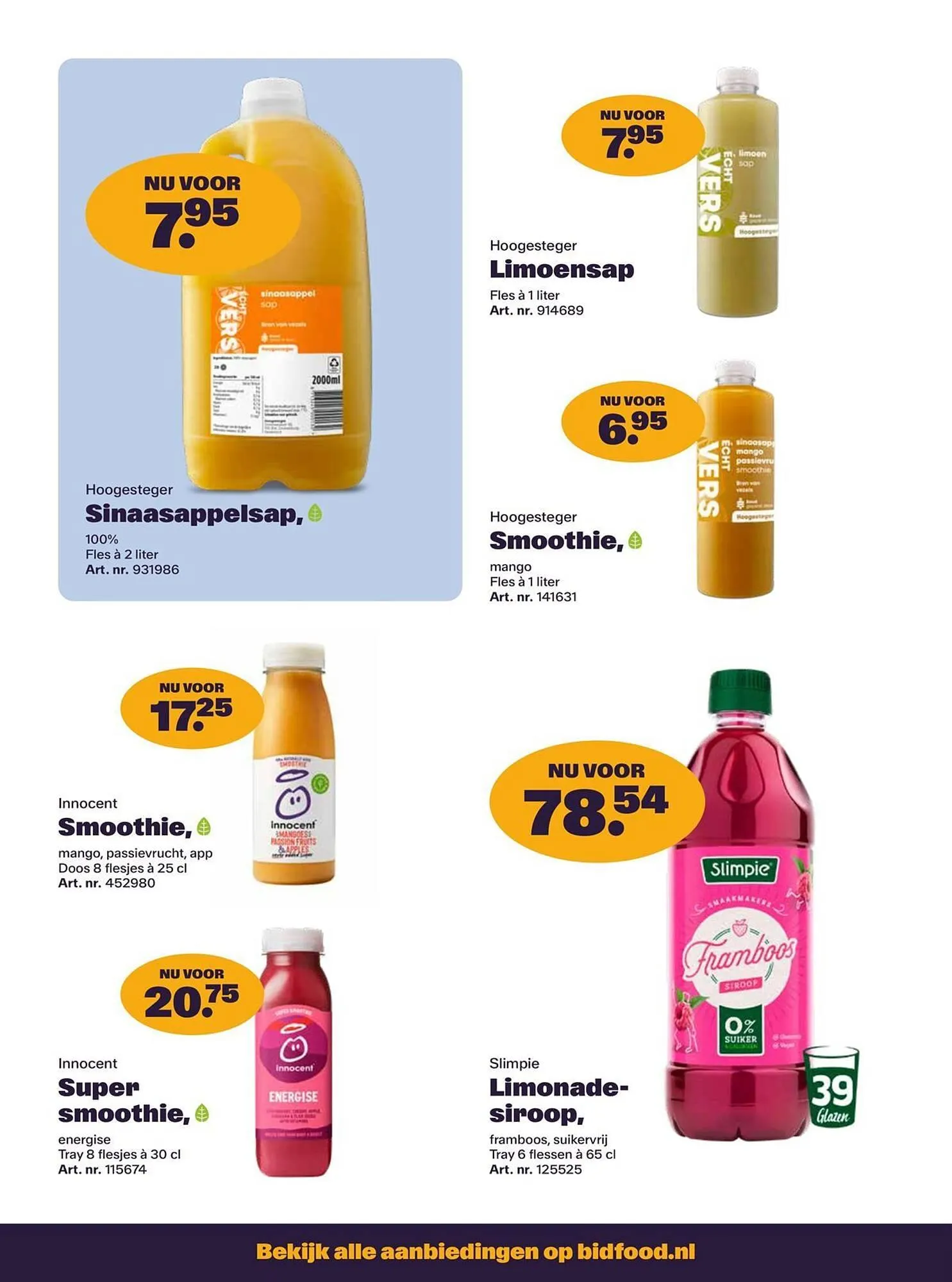 Bidfood folder van 10 november tot 23 november 2025 - Folder pagina 35