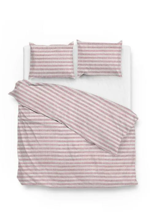 Zo Home Dekbedovertrek Katoen Maeve - rood