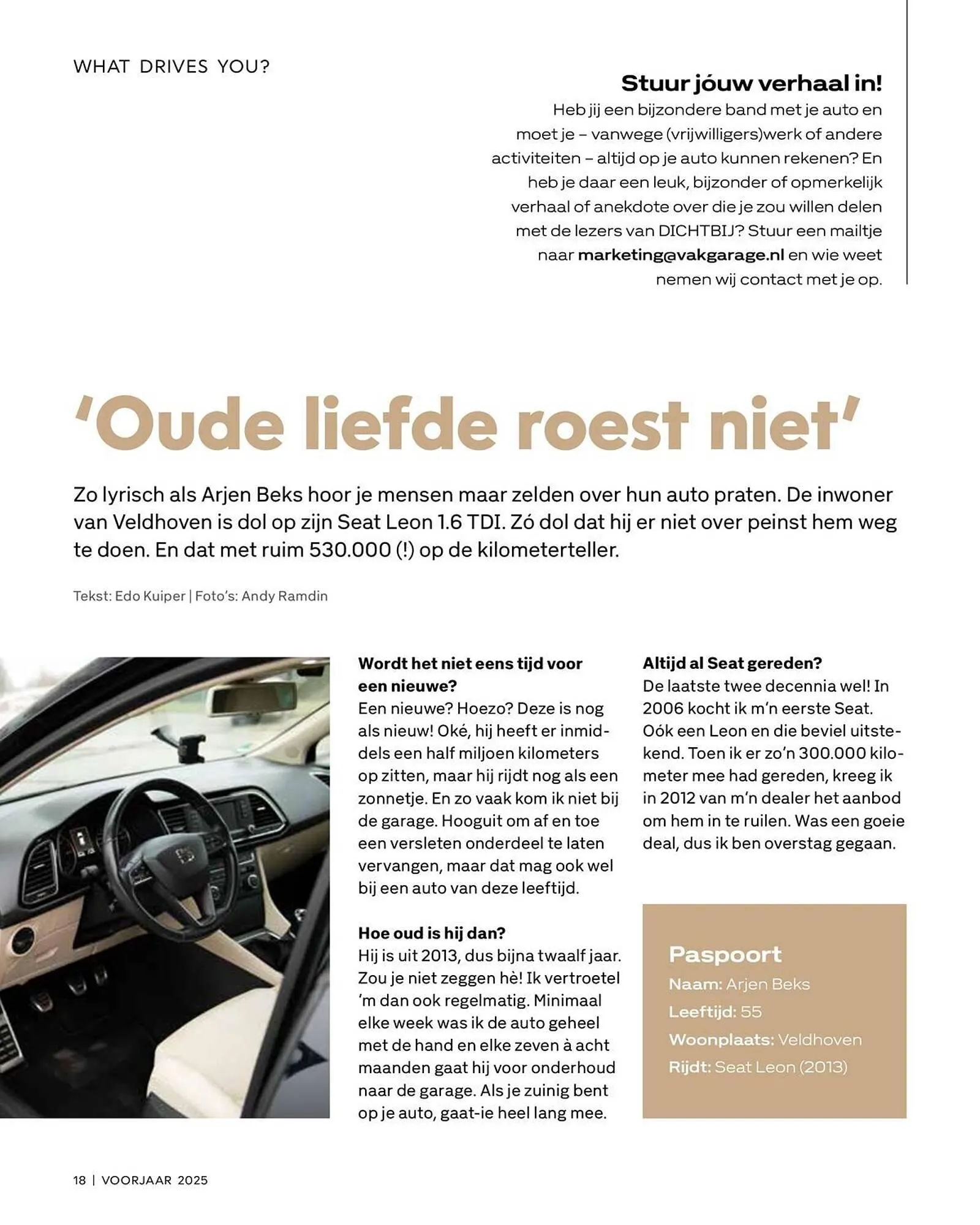 Vakgarage folder van 28 maart tot 30 april 2025 - Folder pagina 18
