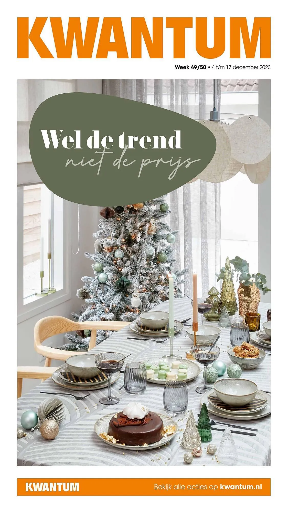 Kwantum folder van 4 december tot 17 december 2023 - Folder pagina 1