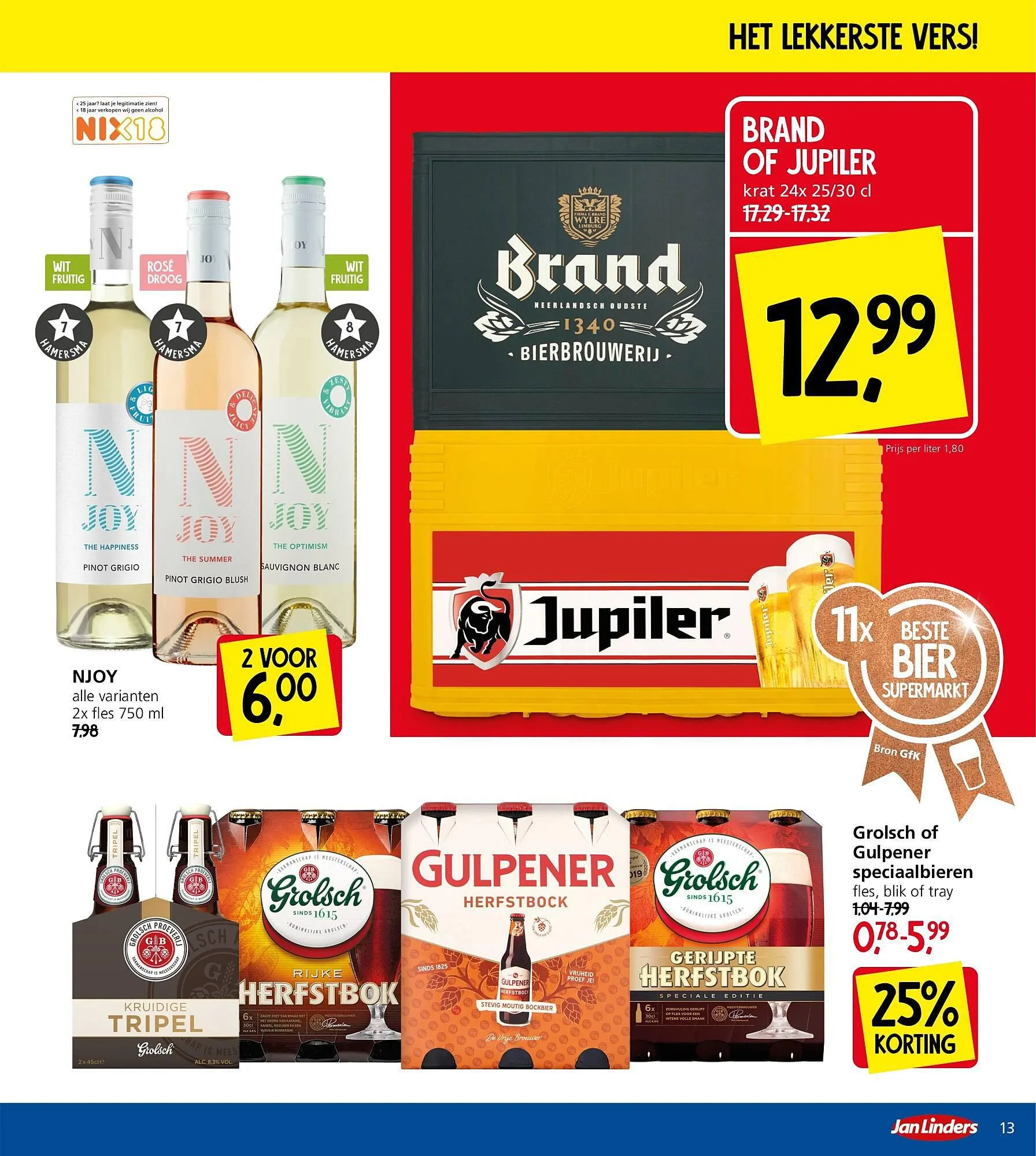 Jan Linders folder van 24 september tot 1 oktober 2023 - Folder pagina 13