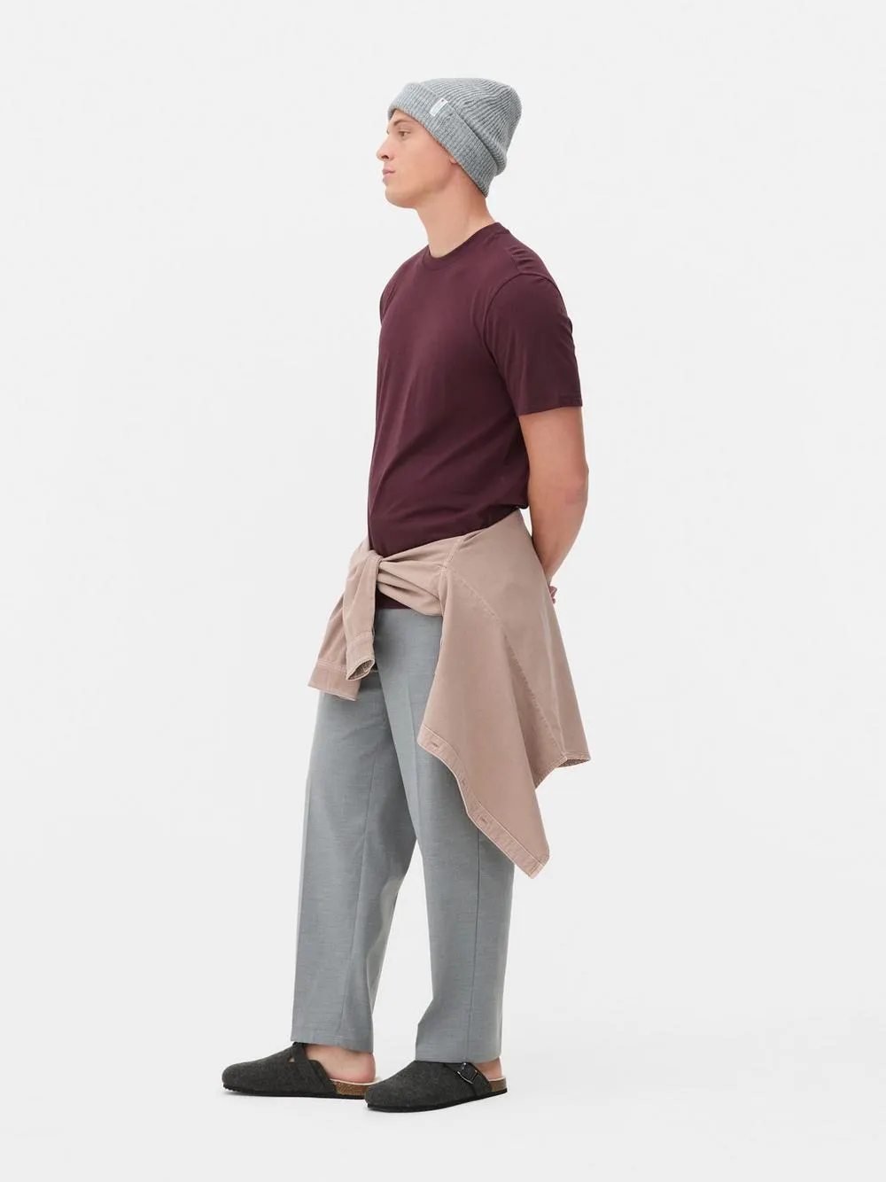 T-shirt met ronde hals en regular fit