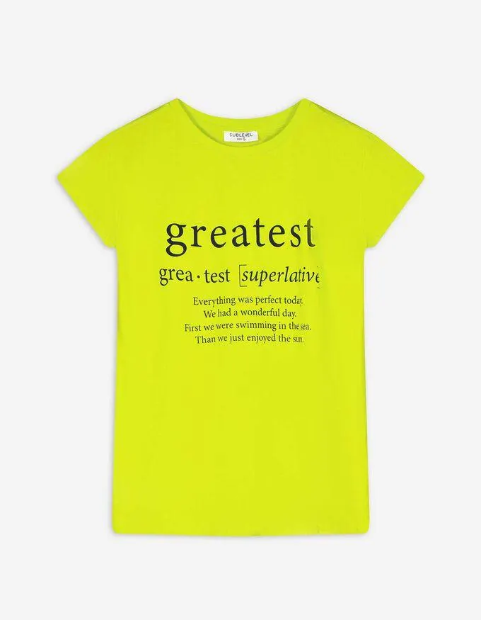 T-shirt - Vooropdruk