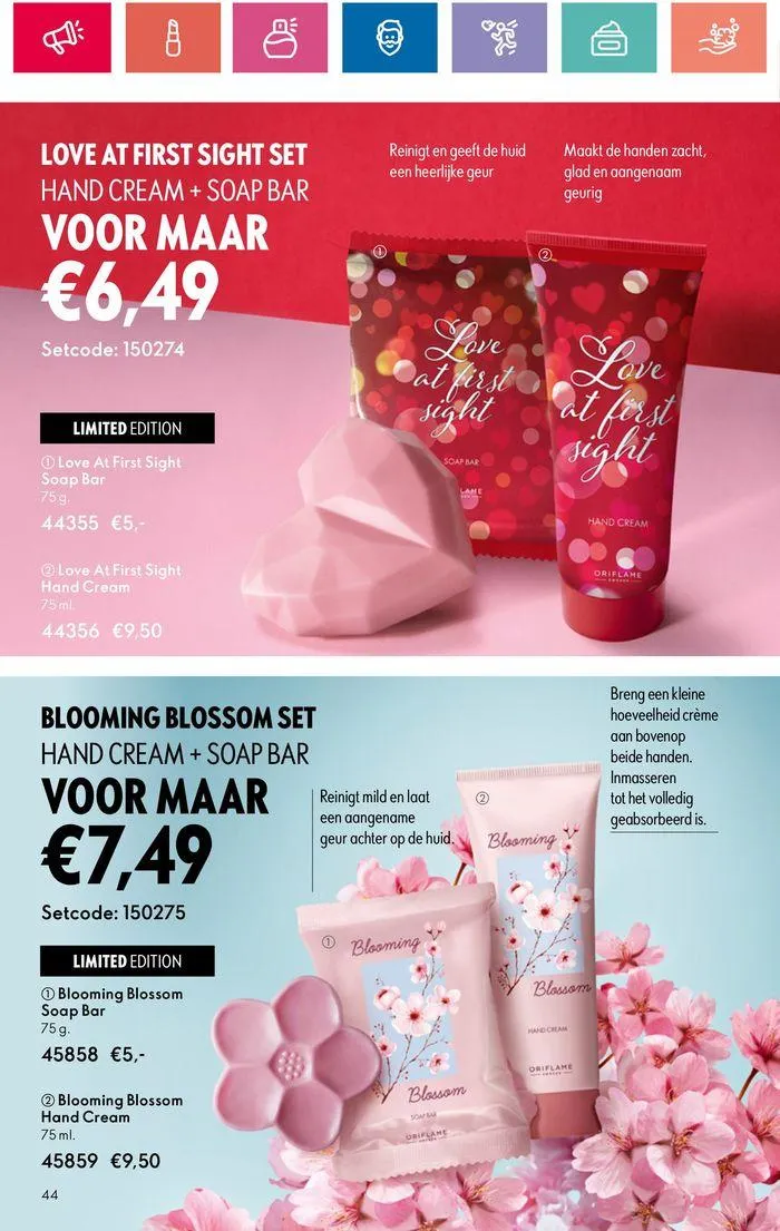 ORIFLAME folder! van 30 mei tot 13 juni 2024 - Folder pagina 44