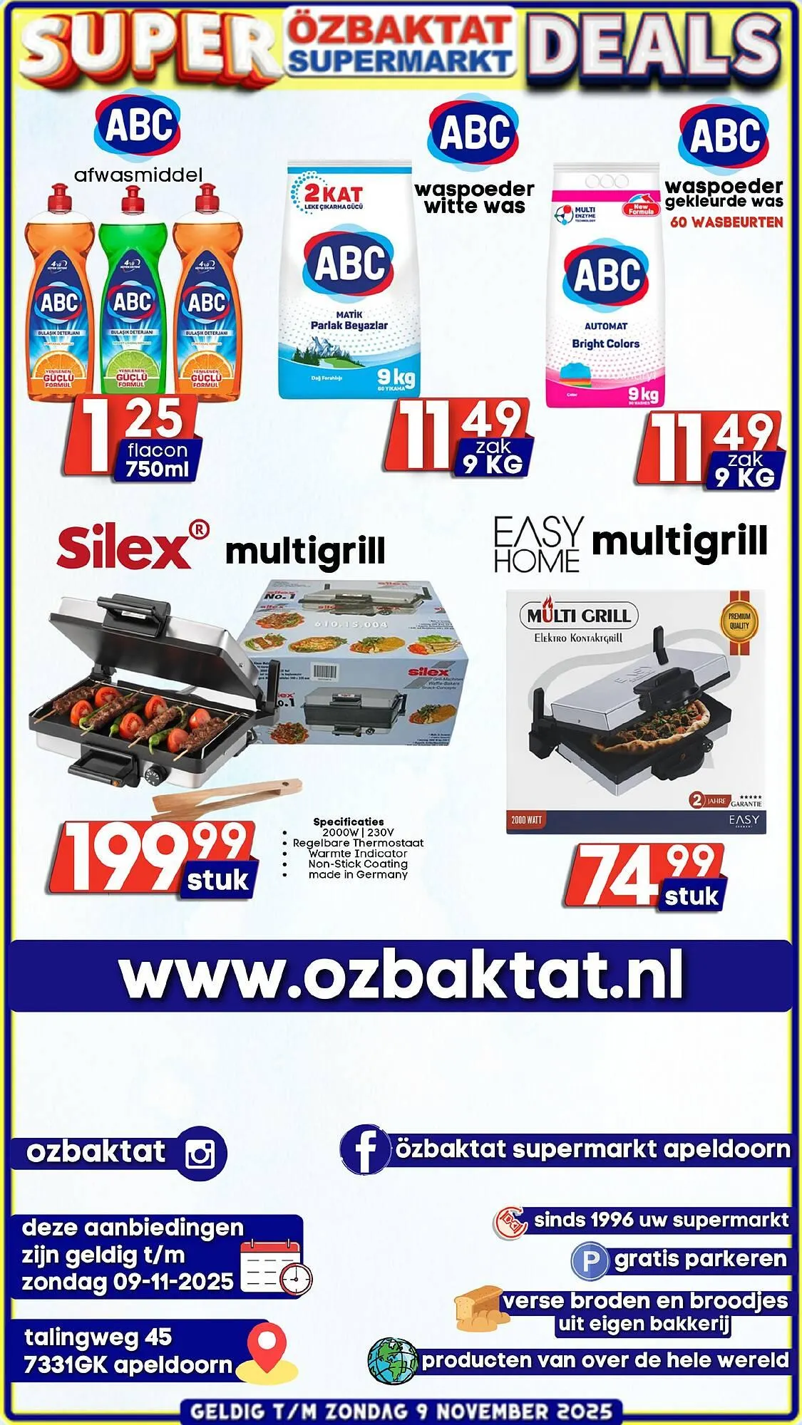 Özbaktat Supermarkt folder van 11 september tot 9 november 2025 - Folder pagina 15