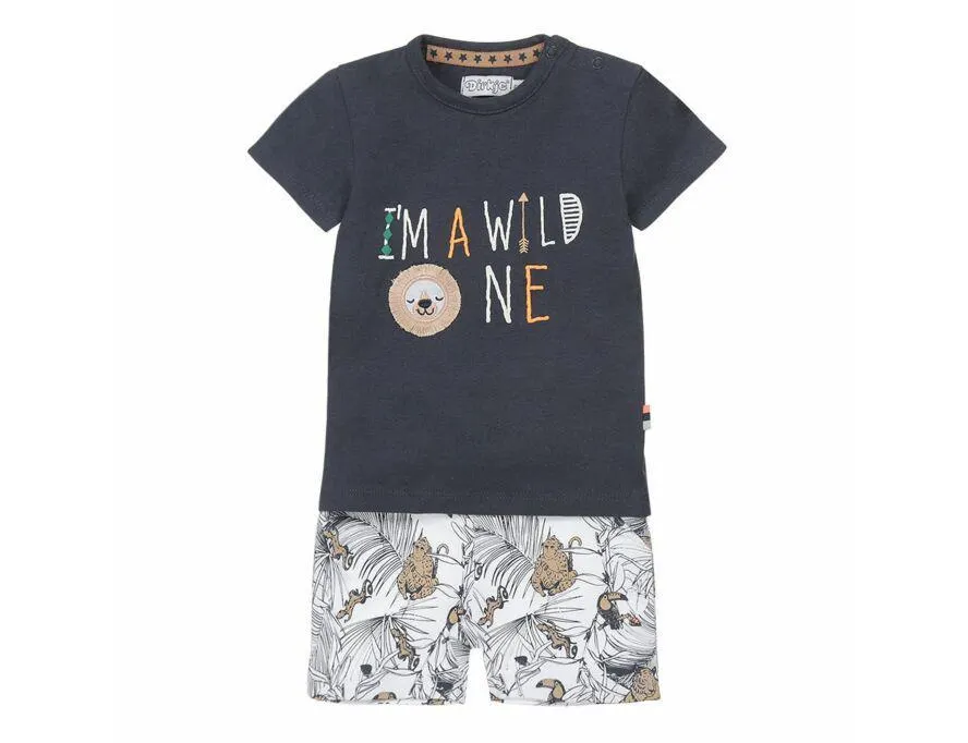 Set 2-delig Dirkje DICDE22 Shirt + Broek Wild Navy