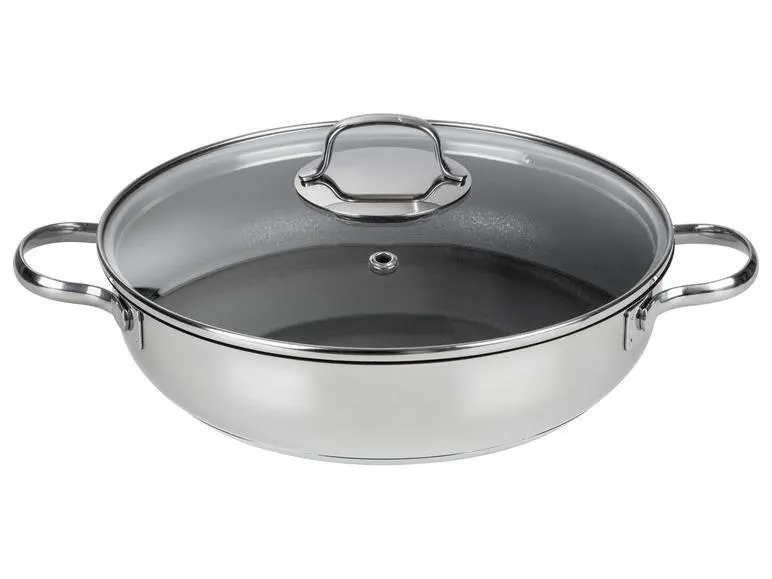 ERNESTO® RVS serveerpan Ø28 cm